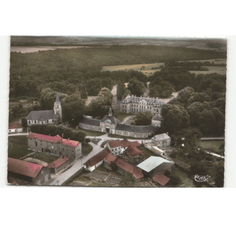 FLERS: le château vue aérienne 10X15 - très bon état