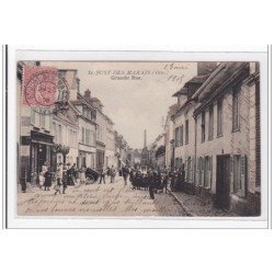 St-JUST-des-MARAIS : grande rue - tres bon etat