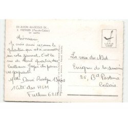 FRETHUN: le centre vue aérienne 10X15 - très bon état