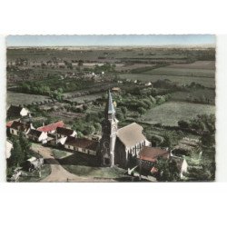 FRETHUN: l'église vue aérienne 10X15 - très bon état