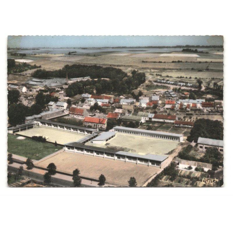 FREVENT: le groupe scolaire vue aérienne 10X15 - très bon état