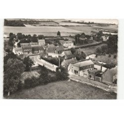 ESQUERDES: le carrefour du nouveau pont vue aérienne 10X15 - très bon état