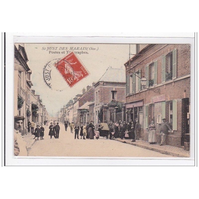 St-JUST-des-MARAIS : poste et telegraphes - tres bon etat