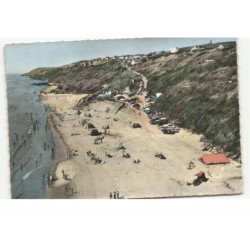 EQUIHEN: la grande plage vue aérienne 10X15 - très bon état
