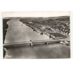 ETAPLES: le pont sur la canche vue aérienne 10X15 - très bon état