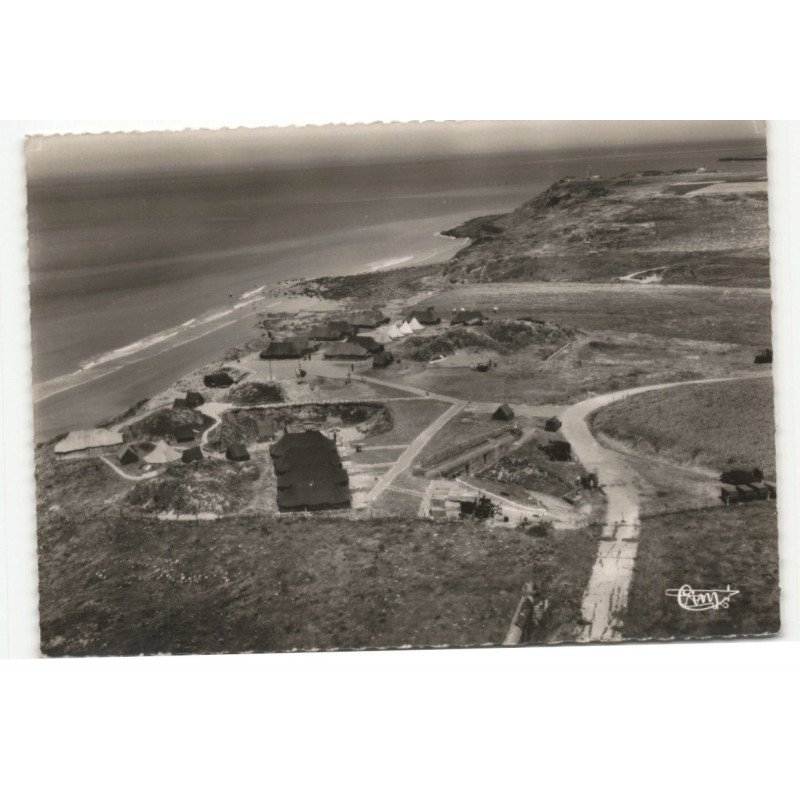 EQUIHEN-PLAGE: les falaises vue aérienne 10X15 - très bon état