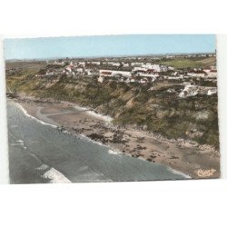 EQUIHEN-PLAGE: la plage vue aérienne 10X15 - très bon état