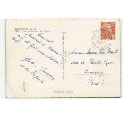 WISSANT: la plage vue aérienne 10X15 - très bon état