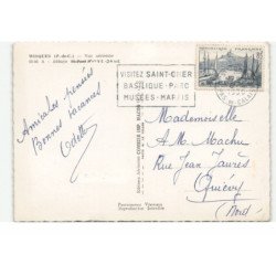 WISQUES: abbaye notre-dame vue aérienne 10X15 - très bon état