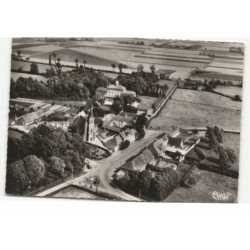 WARDRECQUES: le village vue aérienne 10X15 - très bon état