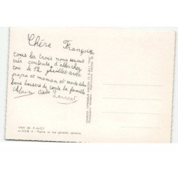 VIMY: église et vue générale, vue aérienne 10X15 - très bon état