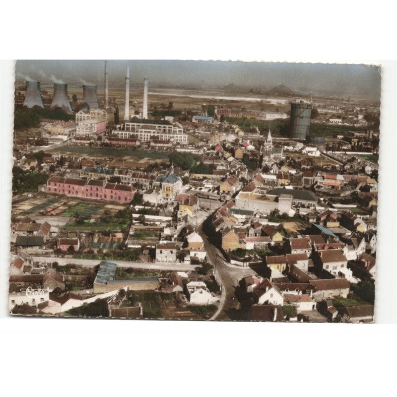 VENDIN-le-VIEIL: vue générale vue aérienne 10X15 - très bon état