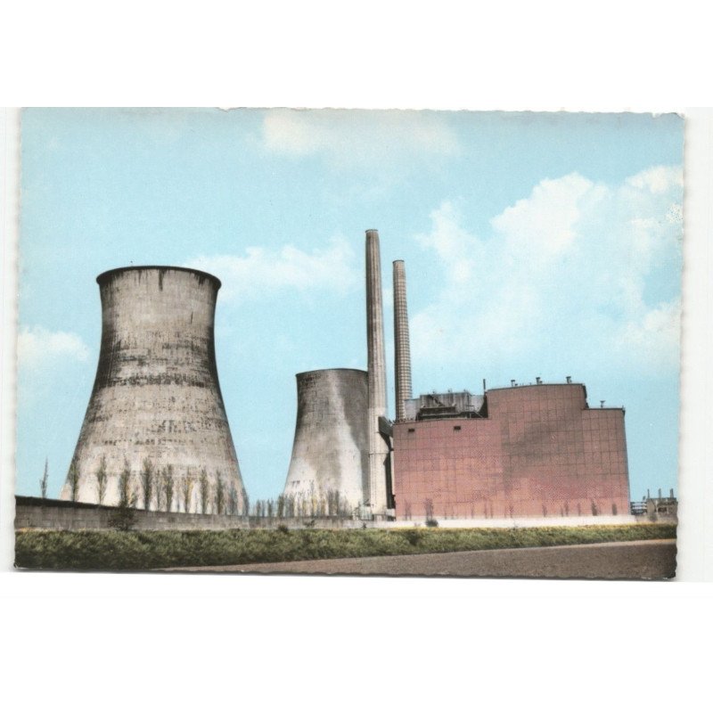 VIOLAINES: la centrale vue aérienne 10X15 - très bon état