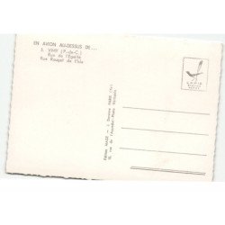 VIMY: rue de l'église, rue rouget de l'isle vue aérienne 10X15 - très bon état