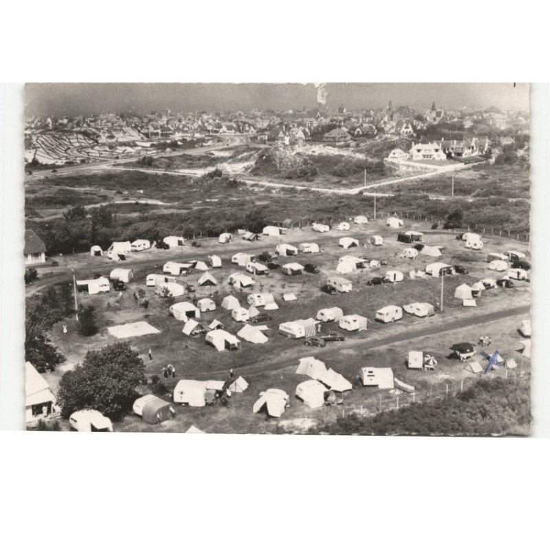 LE TOUQUET: camping stoneham vue aérienne 10X15 - très bon état