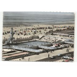 LE TOUQUET-paris-plage: la piscine marine et la plage vue aérienne 10X15 - très bon état
