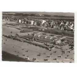 LE TOUQUET: la plage vue aérienne 10X15 - très bon état