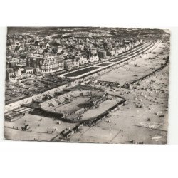 LE TOUQUETparis-plage: piscine, vue générale de la plage vue aérienne 10X15 - très bon état