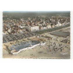 LE TOUQUET-paris-plage: piscine et vue générale vue aérienne 10X15 - très bon état