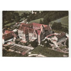 TROIS-VAUX: monastère de N-D de belval vue aérienne 10X15 - très bon état