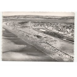 LE TOUQUET: la plage et la baie de la canche vue aérienne 10X15 - très bon état