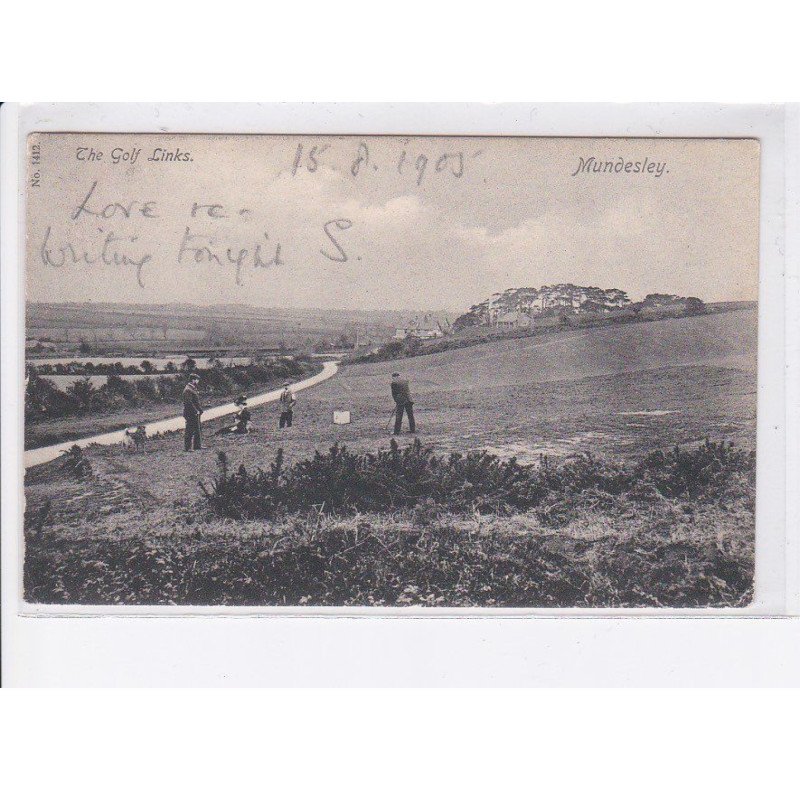 sports, golf, the golf links, mundesley - très bon état
