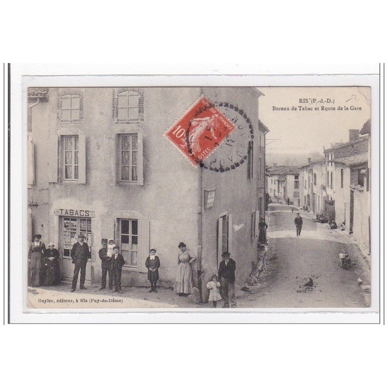 RIS : bureau de tabac et route de la gare - etat