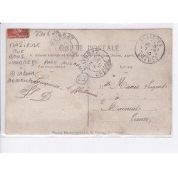 MAZIERE aux BONS-HOMMES: près auzanges, labour agriculture - état