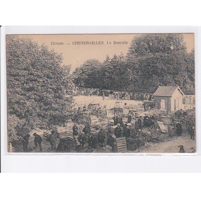 CHENERAILLES: la bascule - état