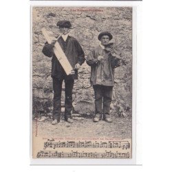 OSSALOIS : musicien ossalois qui accompagnent les danses locales - tres bon etat