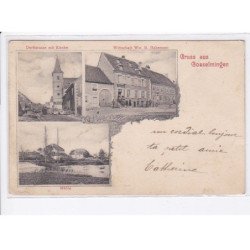 GOSSELMINGEN: gruss aus, 3 vues - très bon état