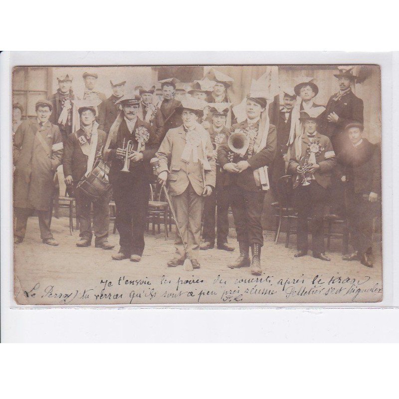 LE PERRAY: conscrits, musiciens - état