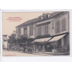 BIZY-VERNON: maison quervel, patisserie-restaurant, automobile - très bon état
