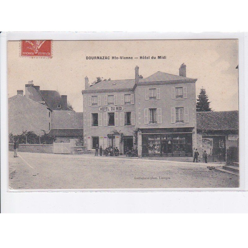 DOURNAZAC: hôtel du midi - très bon état
