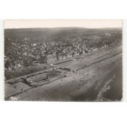LE TOUQUET-PARIS-PLAGE: la plage vue aérienne 10X15 - très bon état