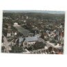 LE TOUQUET-PARIS-PLAGE: l'église, le jardin d'ypres vue aérienne 10X15 - très bon état
