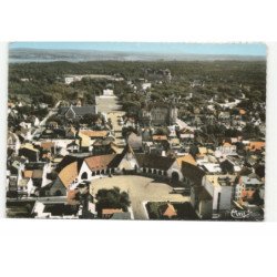 LE TOUQUET-PARIS-PLAGE: le marché couvert vue aérienne 10X15 - très bon état