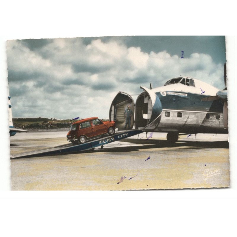 LE TOUQUET-paris-plage: l'aéroport vue aérienne 10X15 - très bon état