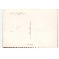 LE TOUQUET-PARIS-PLAGE: 8 vues, au coeur de la côte d'opale vue aérienne 10X15 - très bon état