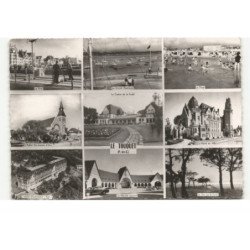 LE TOUQUET: 8 vues aérienne 10X15 - très bon état