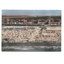 LE TOUQUET: la plage et la piscine marine vue aérienne 10X15 - très bon état