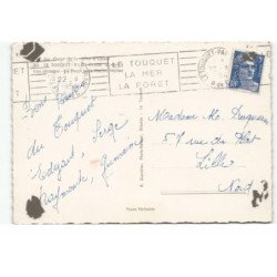 LE TOUQUET: la plage et la piscine marine vue aérienne 10X15 - très bon état
