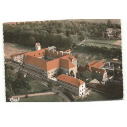 SAINT-POL-sur-TERNOISE: abbaye notre-dame de belval vue aérienne 10X15 - très bon état