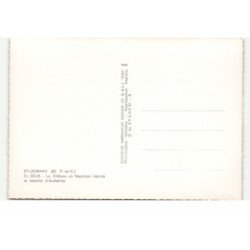 SAINT-LEONARD: le château où napoléon décida la bataille d'austerlitz vue aérienne 10X15 - très bon état