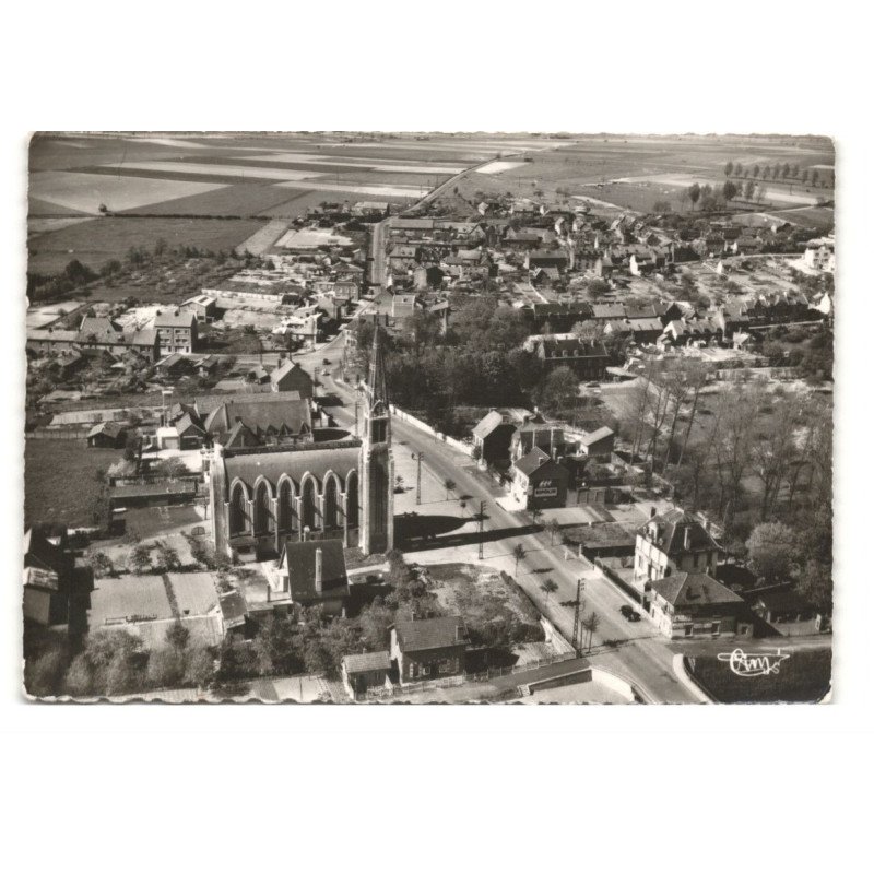 SAINT-LAURENT-BLANGY: vue aérienne 10X15 - très bon état