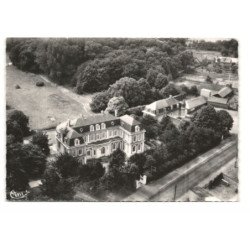 SAINT-LAURENT-BLANGY: château d'immercourt, repos du mineur vue aérienne 10X15 - très bon état