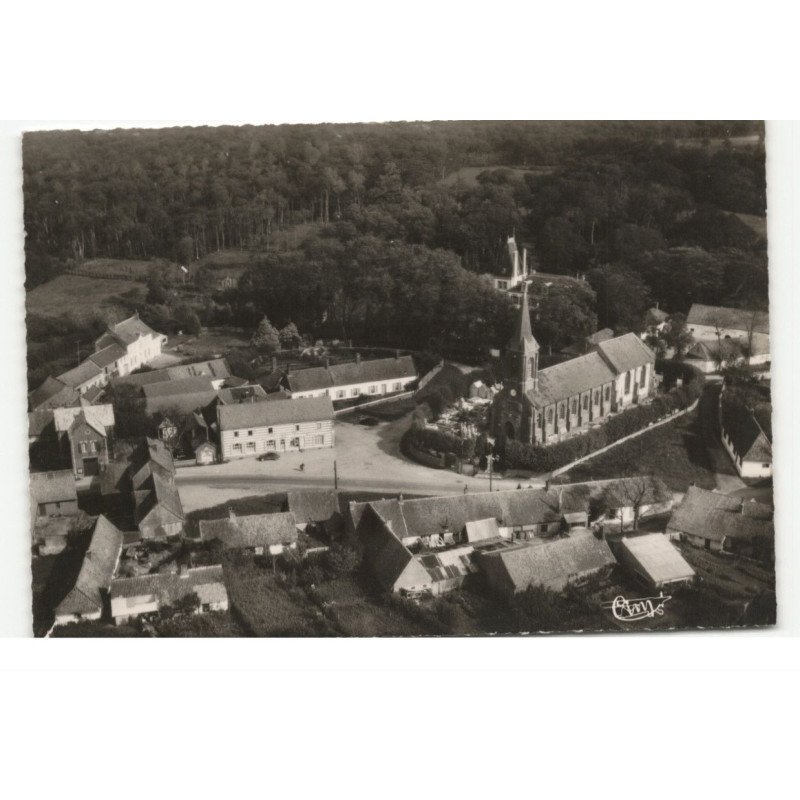 SAINT-JOSSE-sur-MER: le centre vue aérienne 10X15 - très bon état