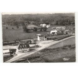SAINT-JOSSE-sur-MER: la gare vue aérienne 10X15 - très bon état