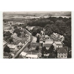 SAINS-en-GOHELLE: l'église vue aérienne 10X15 - très bon état