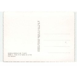 SAINS-en-GOHELLE: fosse 10 et église de la cité vue aérienne 10X15 - très bon état